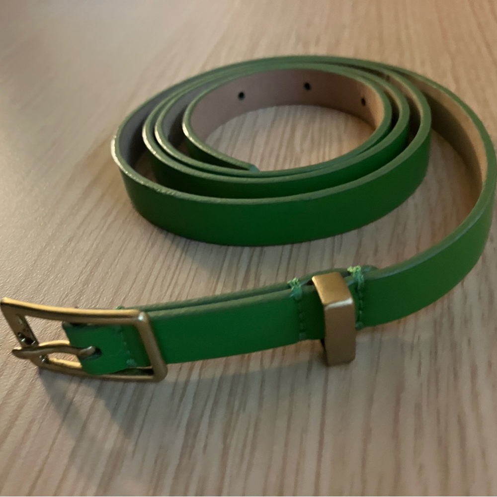J.Crew Green Belt
